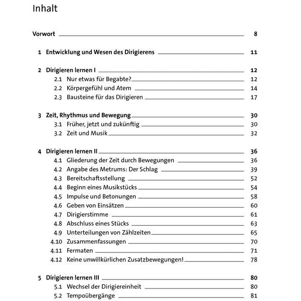 Bärenreiter Dirigieren für Chorleiter