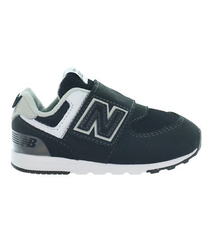 New Balance Sko - 574 - Blåck/Sølver Metalic