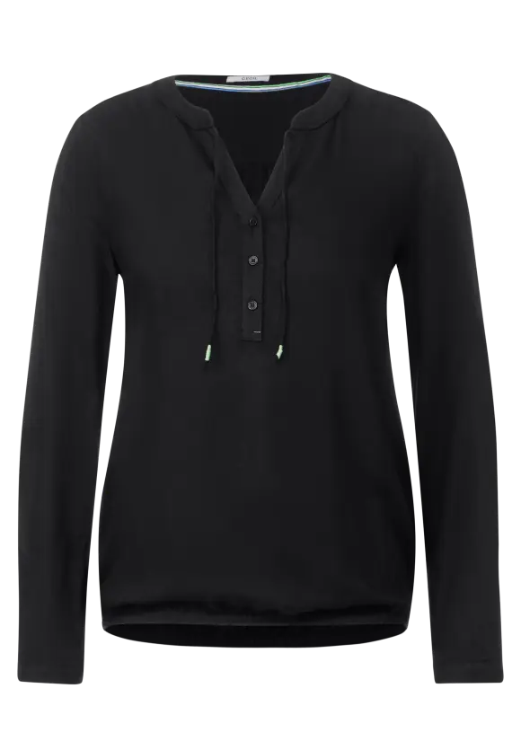 Dobby Tunikabluse - Black