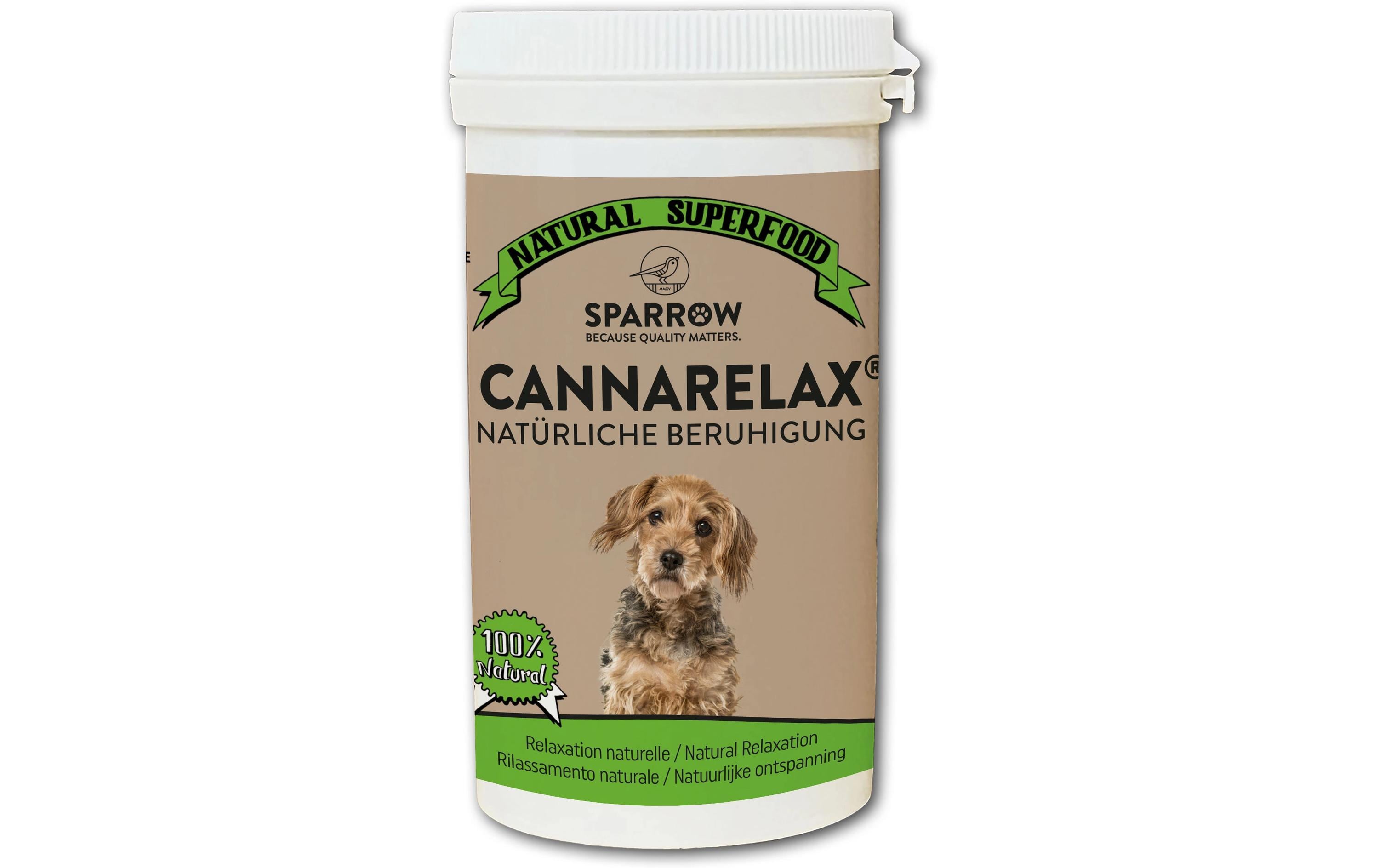 Hunde-Nahrungsergänzung CannaRelax, 100 gErgänzungsfuttermittel für Hunde