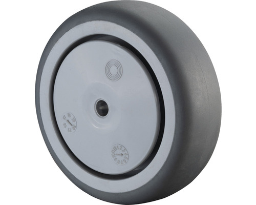 BS Roller Rubber Wiel A85.075 Ø 75 mm tot 50 kg