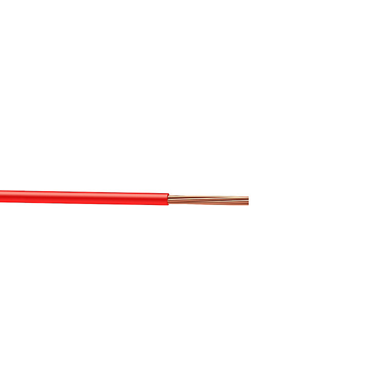 Fil électrique H07VR 6mm² Nexans rouge - 10 m