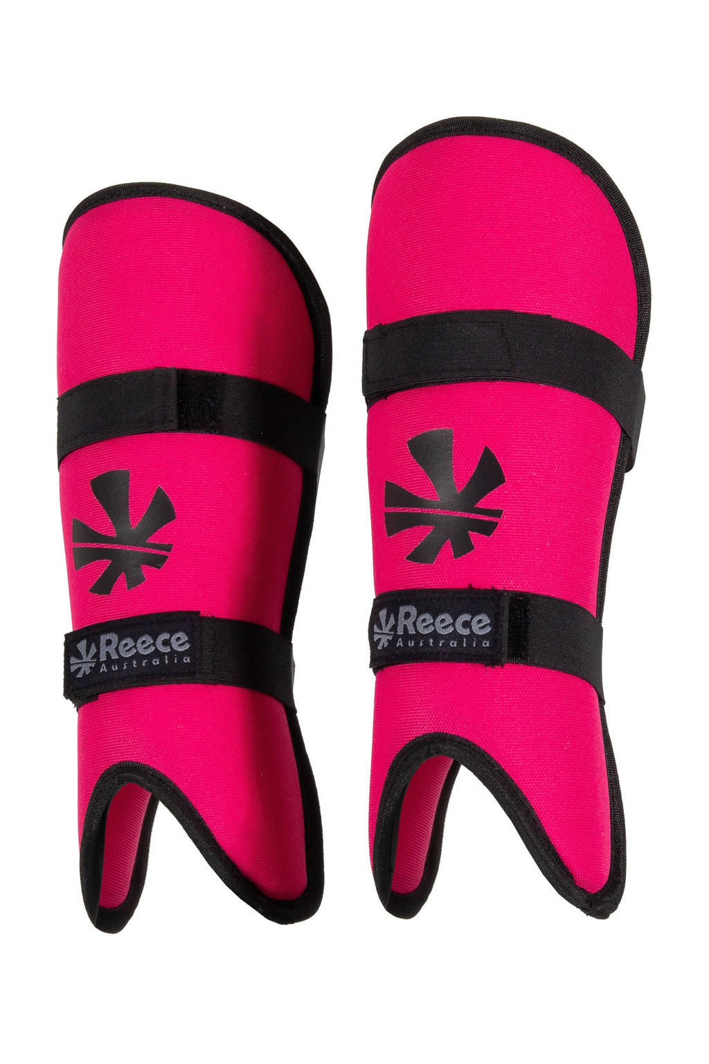 Juniorscheenbeschermers Laverton fuchsia/zwart