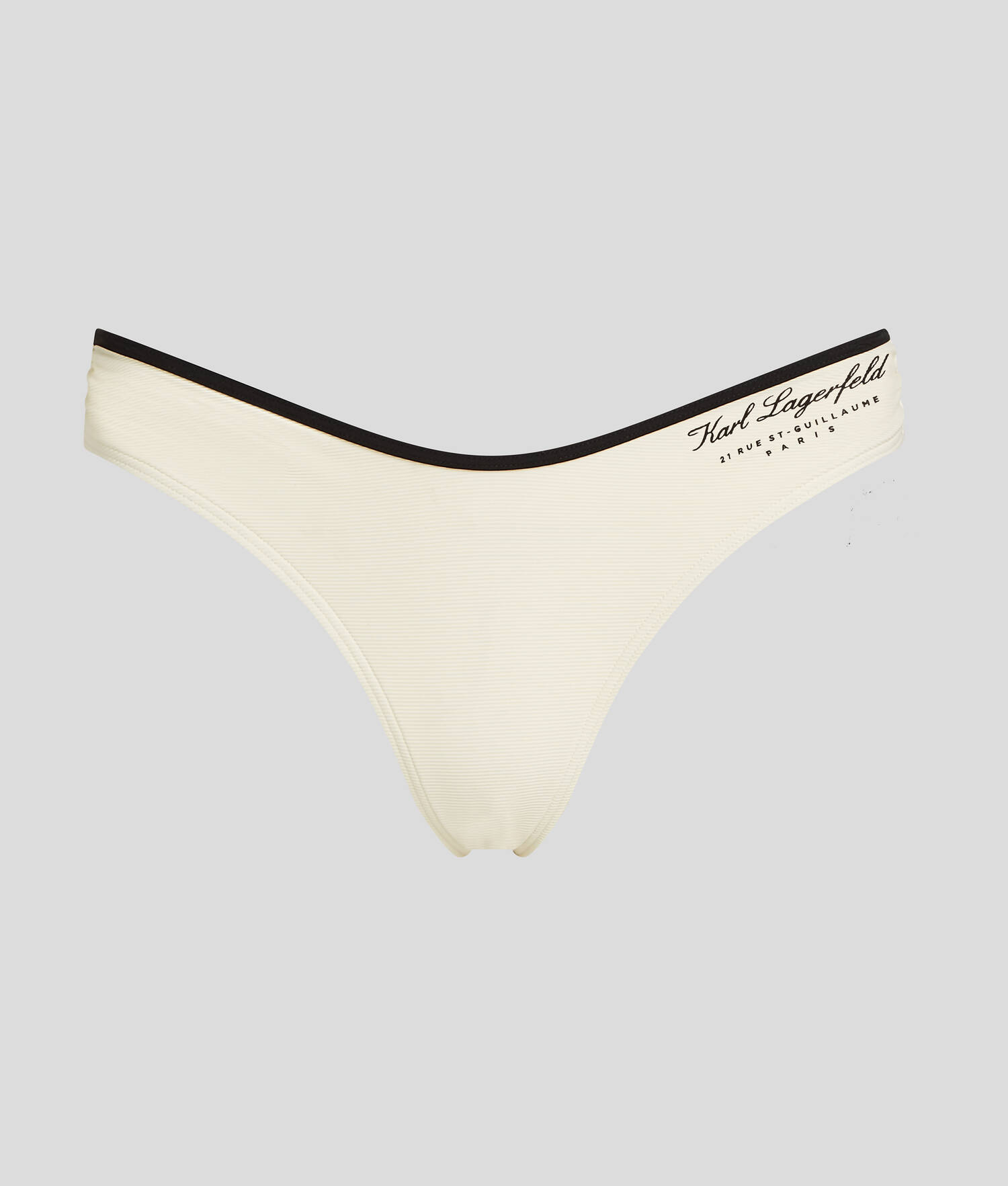 BAS DE BIKINI TAILLE HAUTE HOTEL KARL - Crème Cannoli
