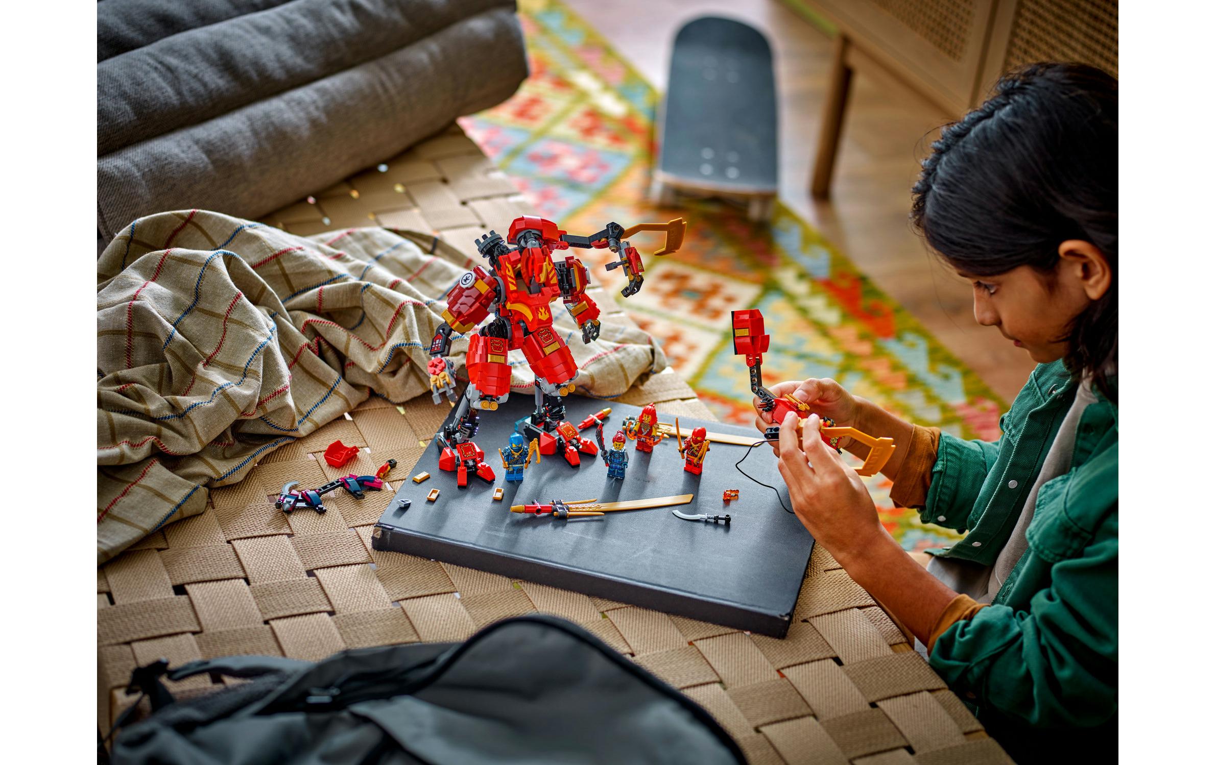 Ninjago Kais Ninja-Kletter-Mech 71812Abenteuer-Spielset für Kinder mit baubarer Actionfigur und Minifiguren