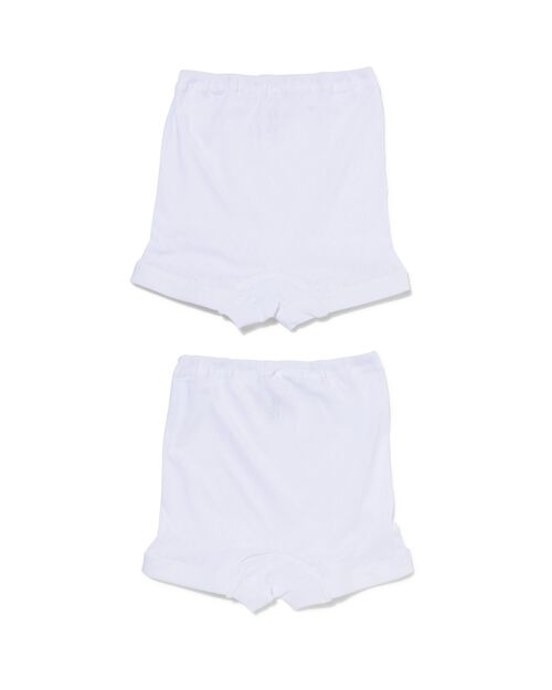 lot de 2 slips femme blanc