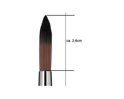 MAKE UP FOR EVER - 232 Precision Crease Brush -medium