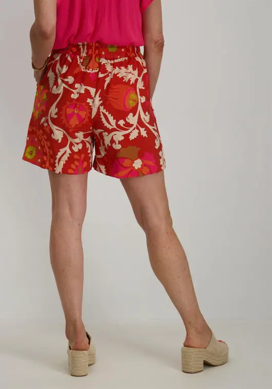 Geisha Korte broek met print 41410-20