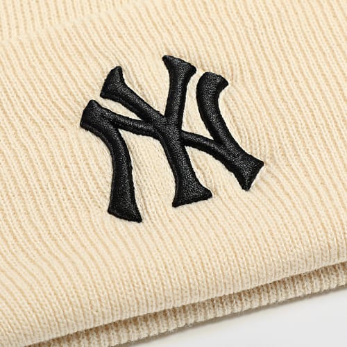 Bonnet New York Yankees Beige Clair