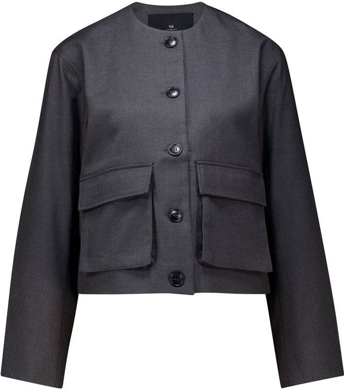 With Black Blazer Magnolia Tailored Grijs dames