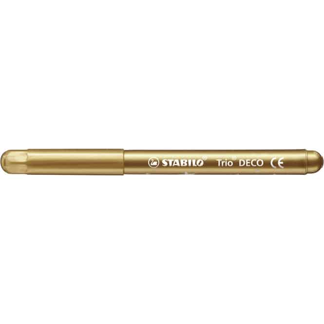 STABILO Trio Deco - 8 Metallic-Filzstifte