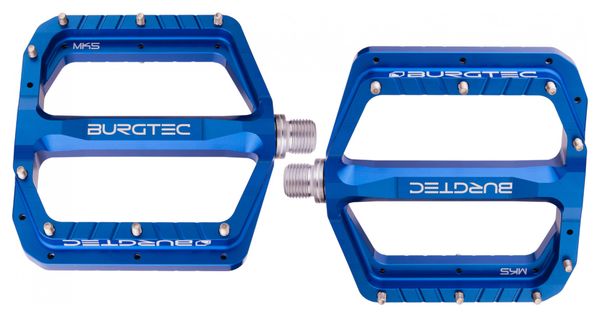 Paire de Pédales Plates Burgtec Penthouse MK5 Bleu Deep