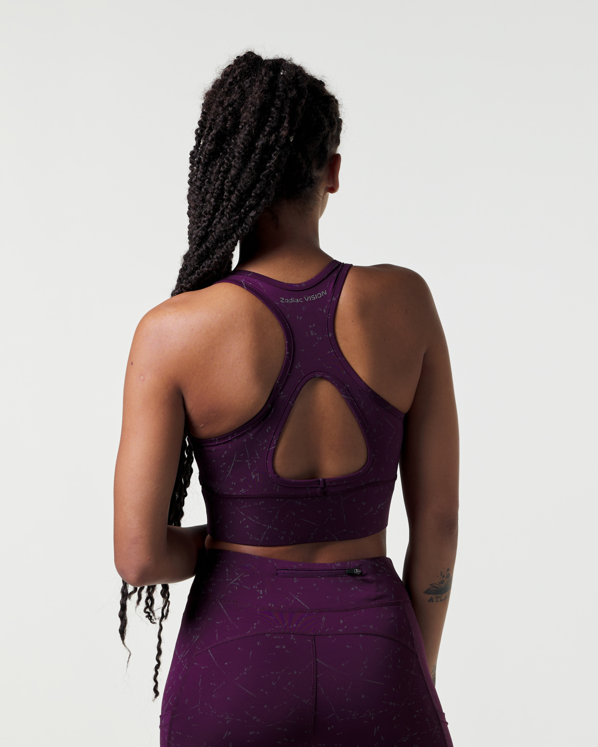 LEVITY Zodiac Reflective Bra Optic Stardust