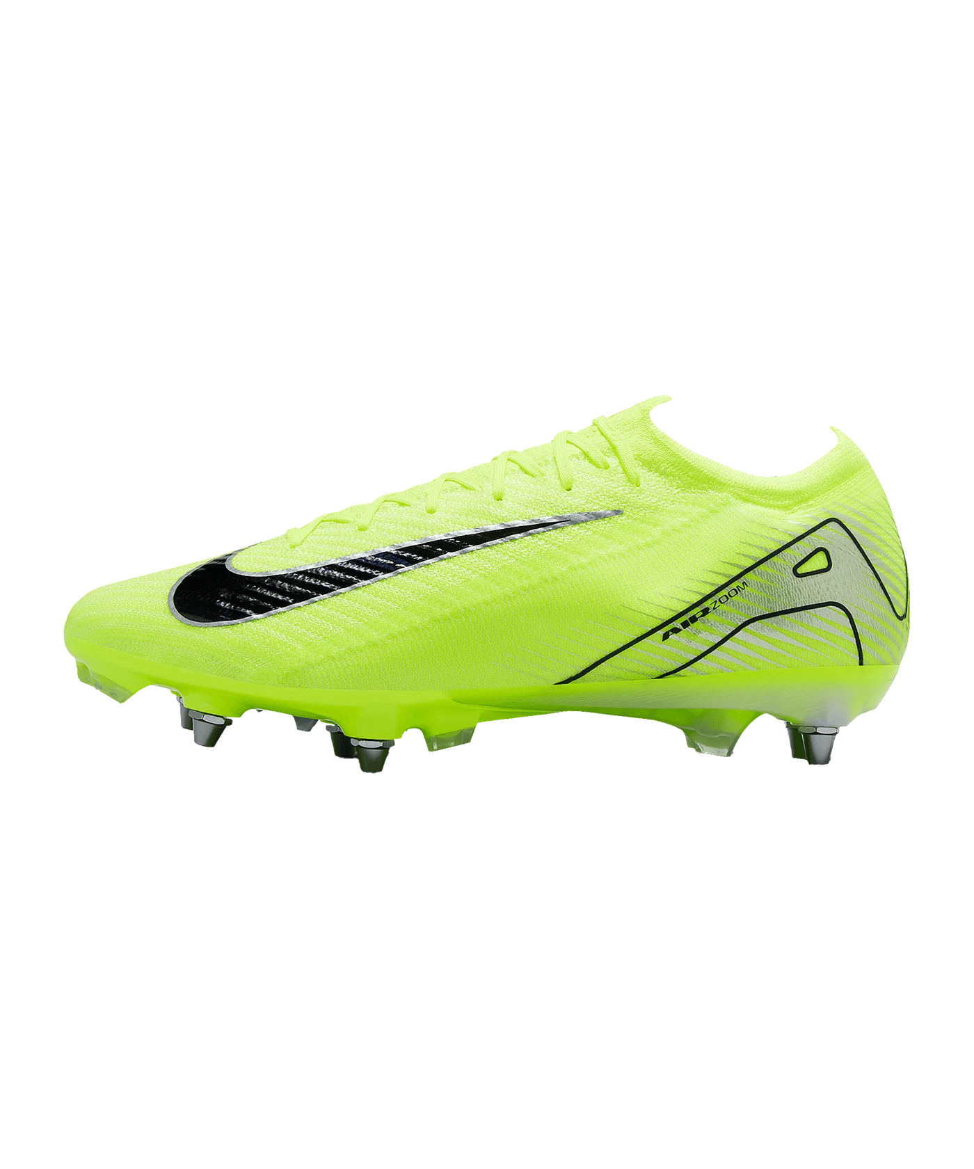 Nike Air Zoom Mercurial Vapor XVI Elite SG-Pro Mad Voltage Gelb Schwarz F700