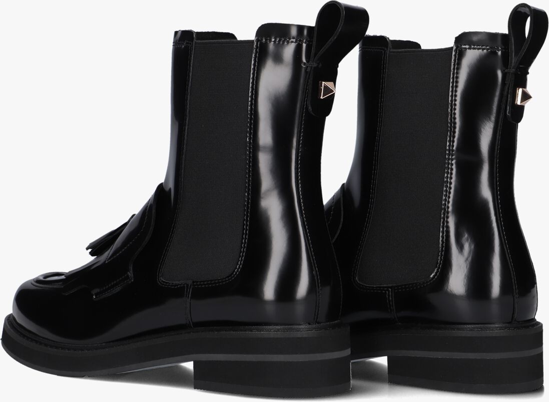 zwarte stefano lauran chelsea boots st3046
