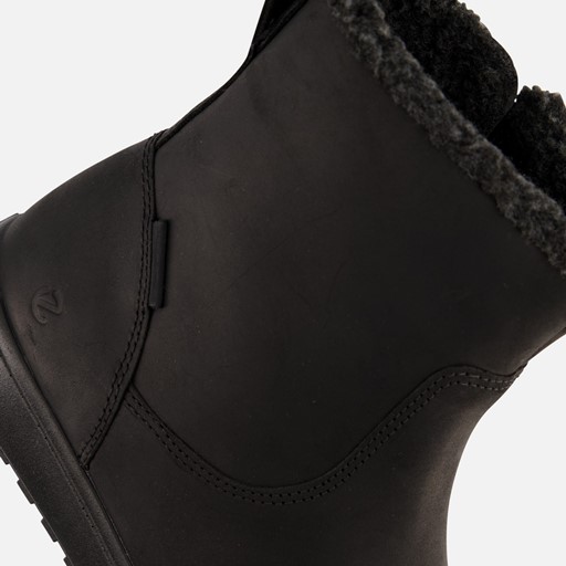 Ecco Soft 7 Tred W Enkellaarsjes zwart Nubuck