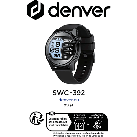 Denver swc-392b smartwatch - sort