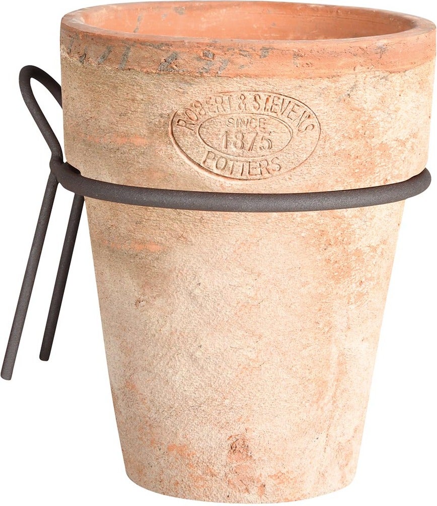 Esschert Design muur bloempot Tom terracotta D 12,8 H 16 cm