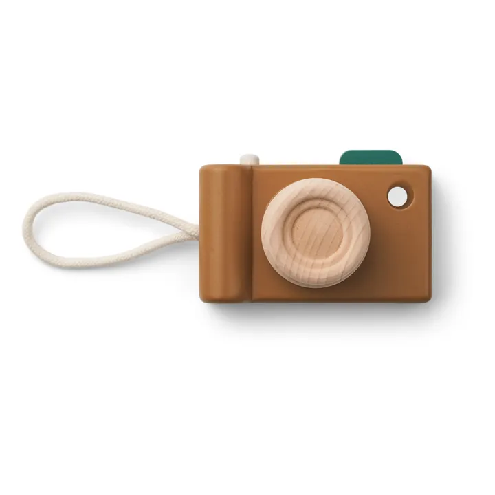 Liewood Appareil Photo Michael en bois | Caramel