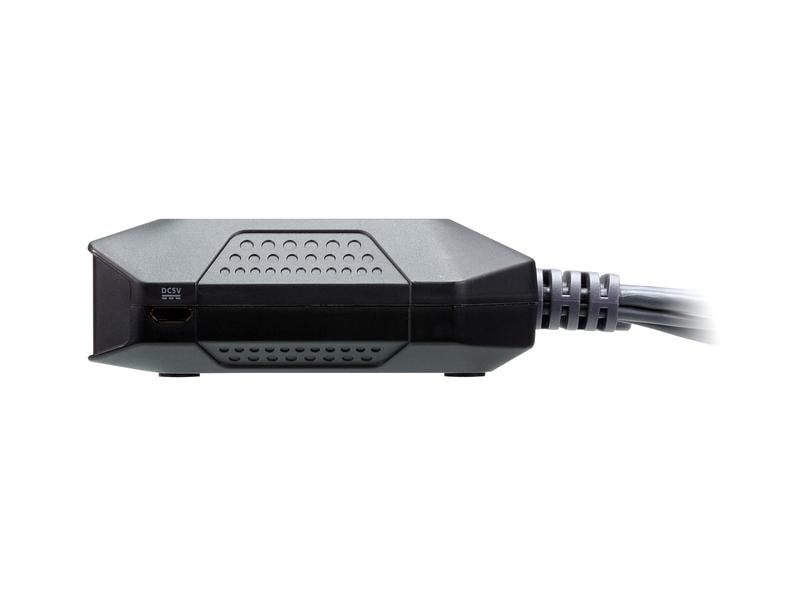 Aten KVM Switch CS22H 4K 60 Hz 2-Port USB 4K HDMI Kabel KVM Switch mit Remote-Port-Wähler