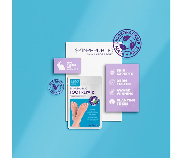 SKINREPUBLIC Foot Repair Fuss Maske