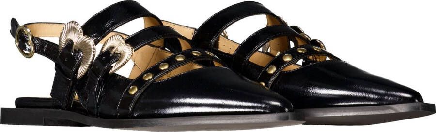 TORAL Slingbacks Dames Madison Maat: 42 Materiaal: Lak Kleur: Zwart