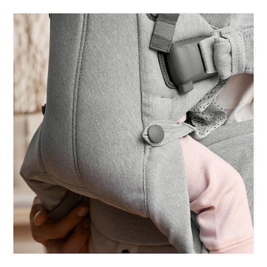 Porte-bébé Harmony   Tissé chiné / gris clair        de               BabyBjörn