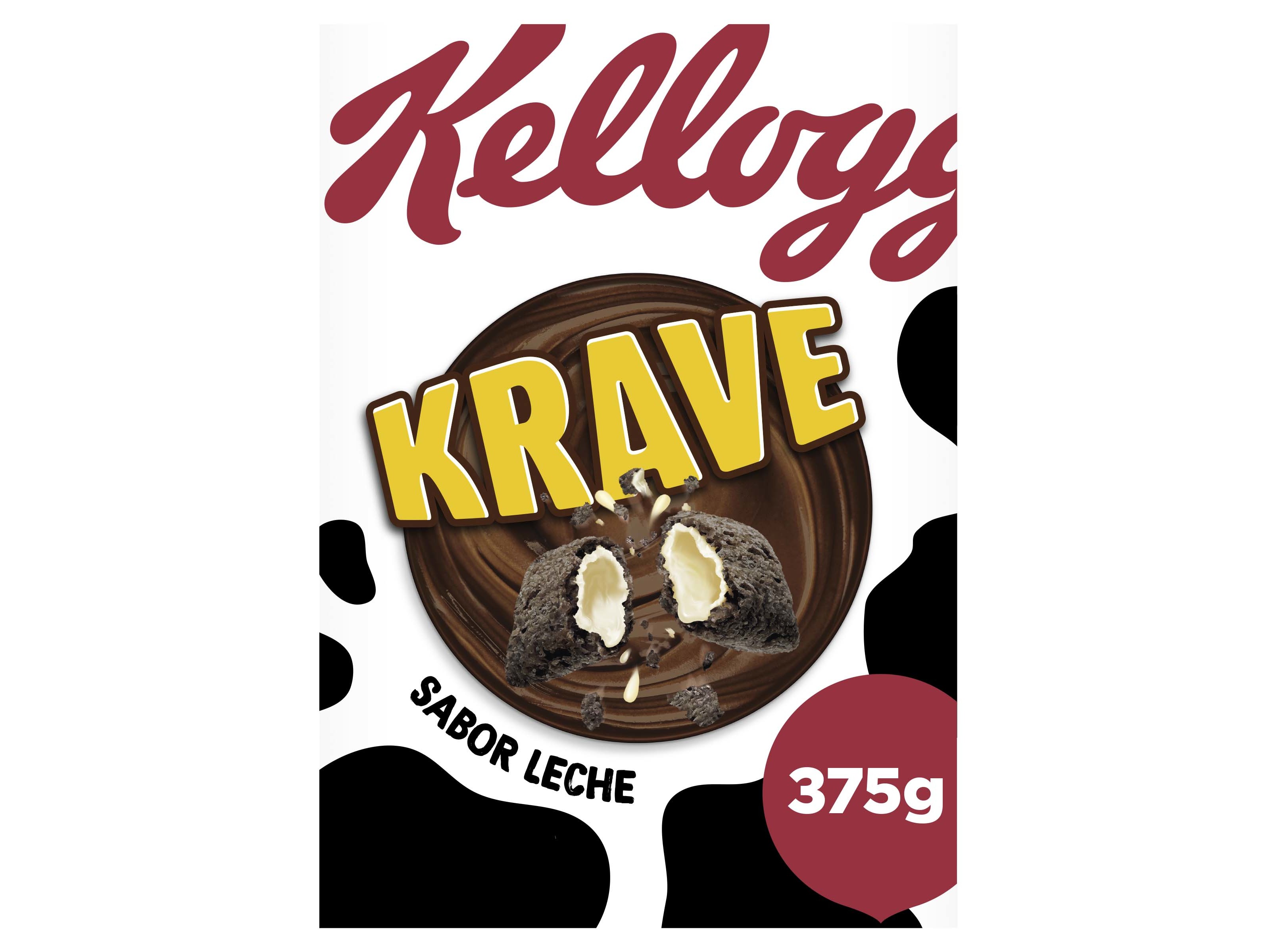 CEREAIS TEENS KELLOGG'S KRAVE LEITE 375G
