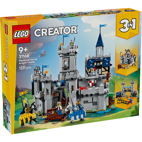 LEGO Creator 3-i-1 Hesteriddernes middelalderborg 31168