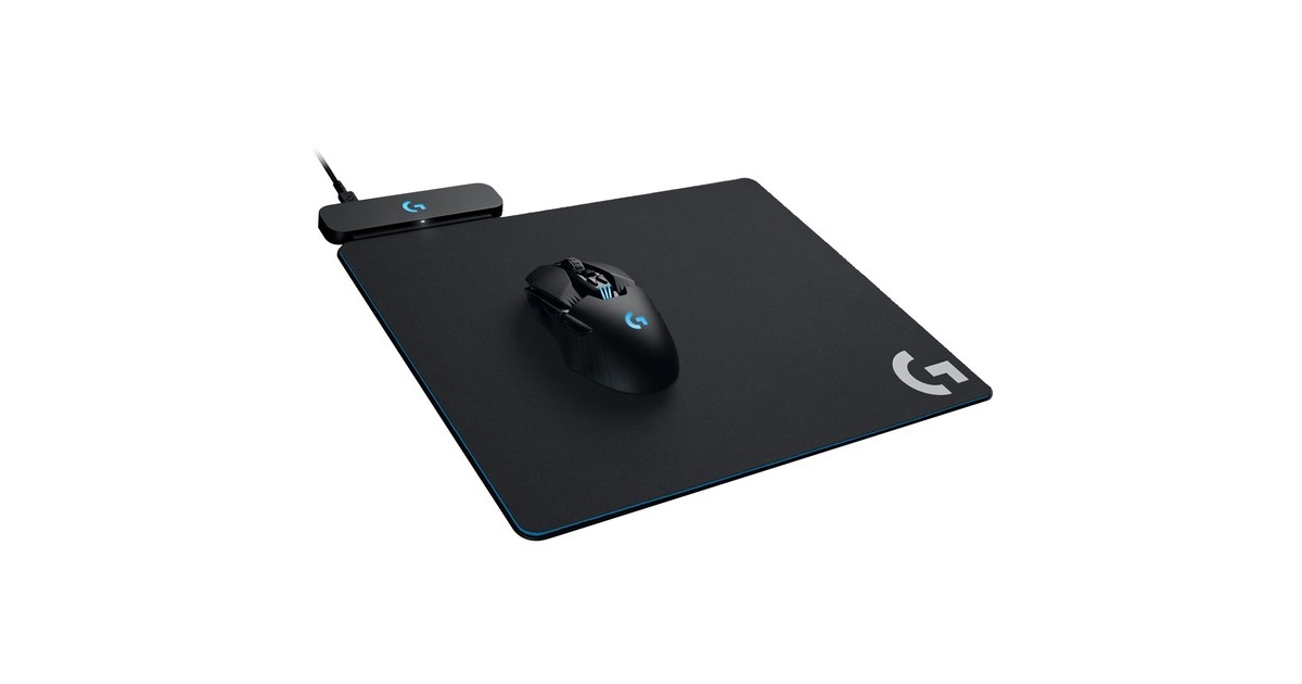 Logitech GPowerPlay Wireless Charging System muismat  (Zwart)