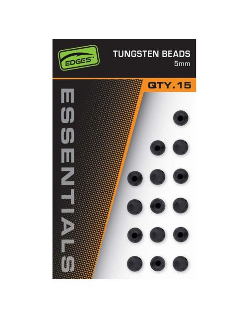 Fox Edges 5mm Tungsten Beads X 15 - Klein materiaal -
