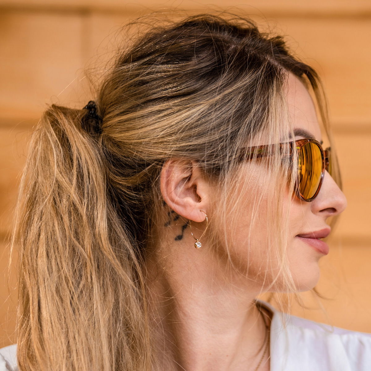Wiley X Covert Solbrille, Captivate Polaroid Glas, Transparent Brun Stel, dame - Spejder Sport