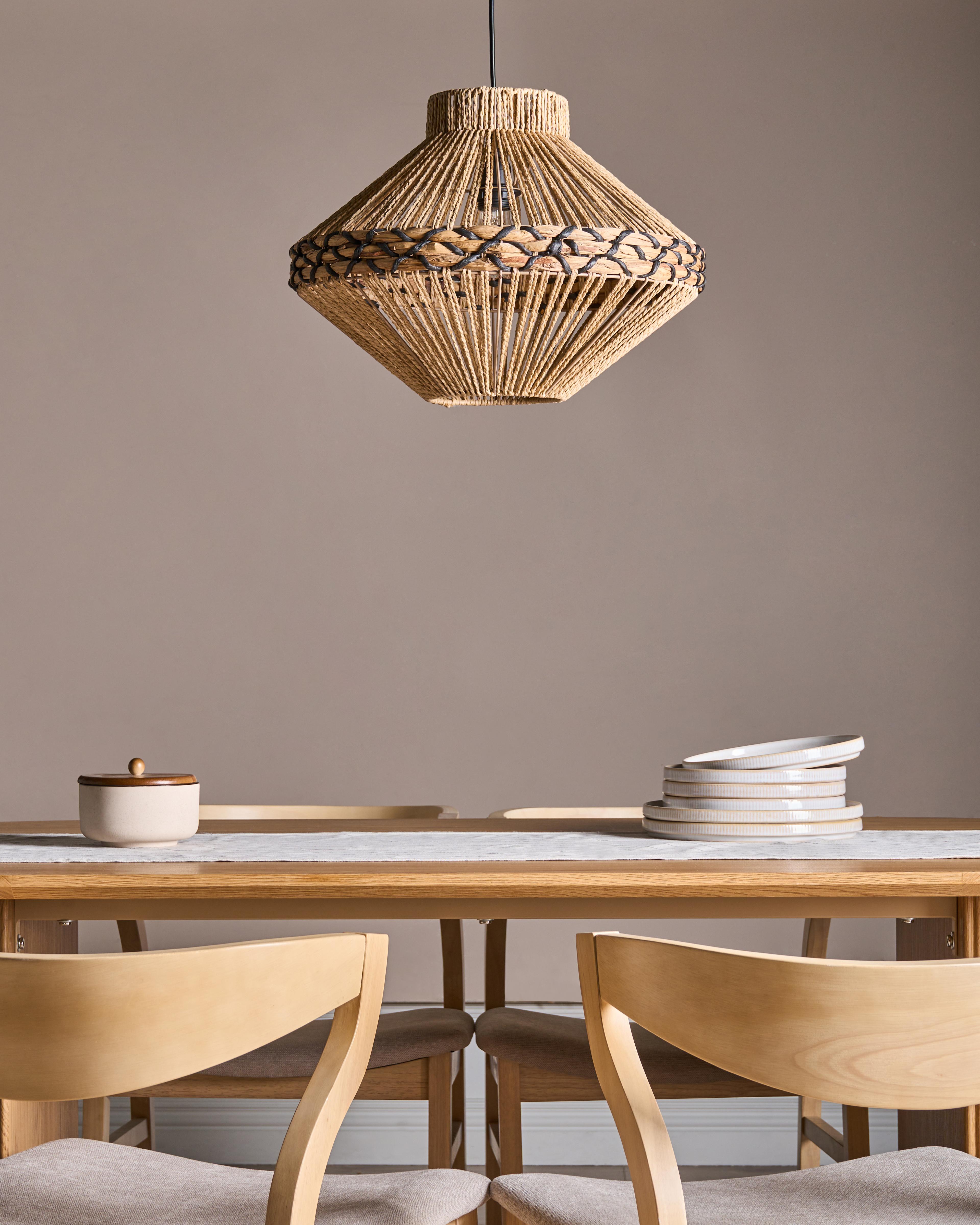 Hanglamp RABACCA Papierkoord Natuurlijk