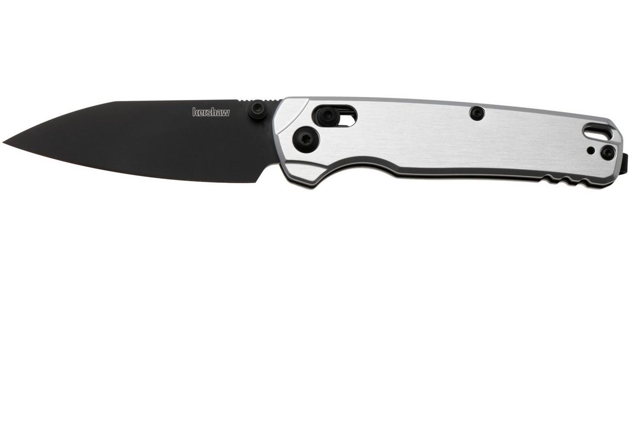 Kershaw Bel Air 6105RAWBLK, Black CPM MagnaCut, Raw Grey Aluminum zakmes