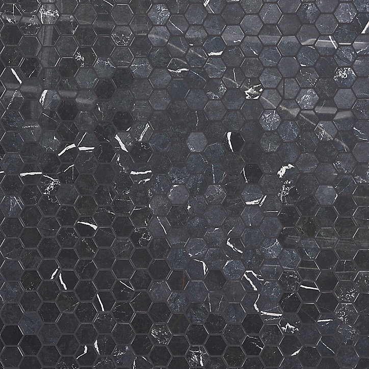 Mosaïque noir 30x30cm Ultimate marble