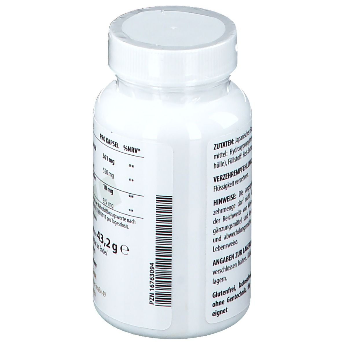 Trans-Resveratrol 550 mg Kapseln