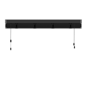 KARWEI aluminium jaloezie 50 mm matzwart (kleurnr. 320) 160x180 cm (bxh)
