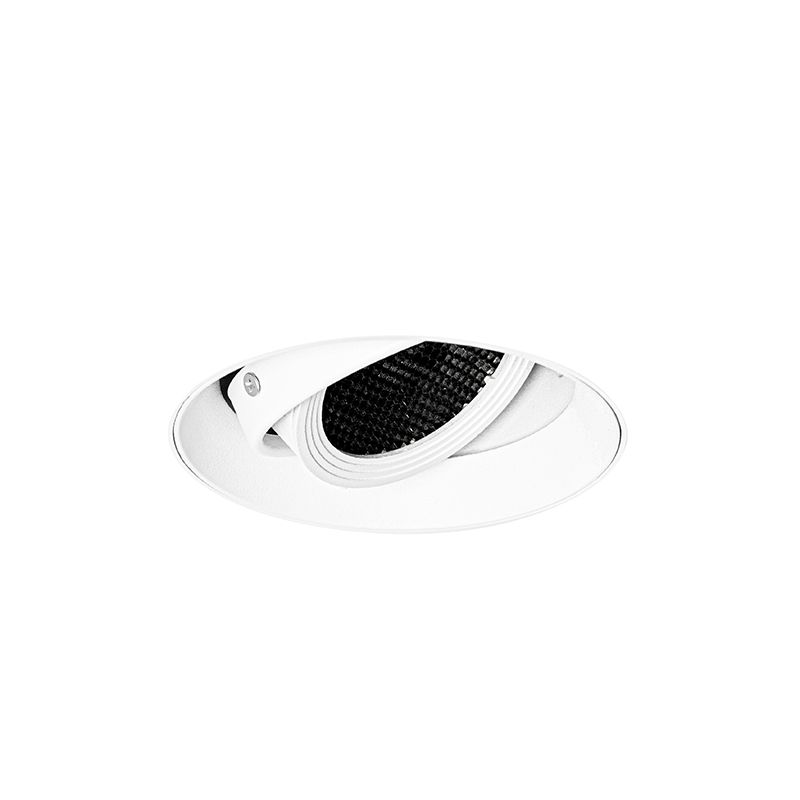 Moderne inbouwspot wit GU10 AR70 rond trimless - Oneon Honey