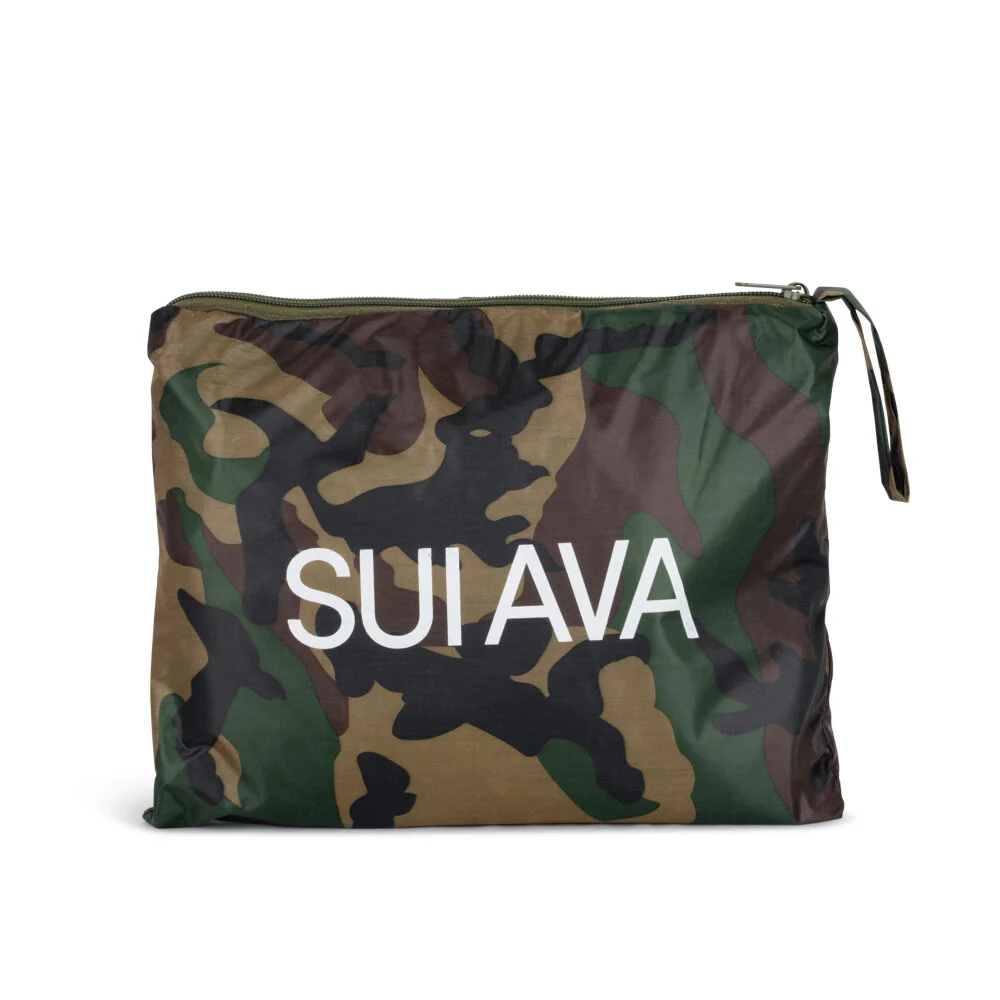 Sui Ava  Camou regnponcho - Camou