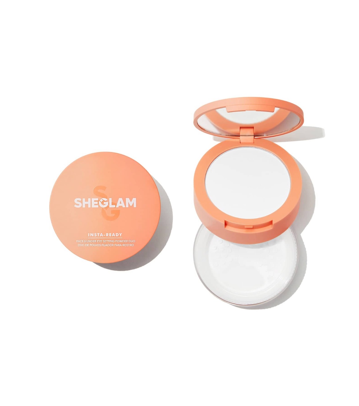 SHEGLAM - Pó fixador para rosto e contorno Insta-Ready - Translucent