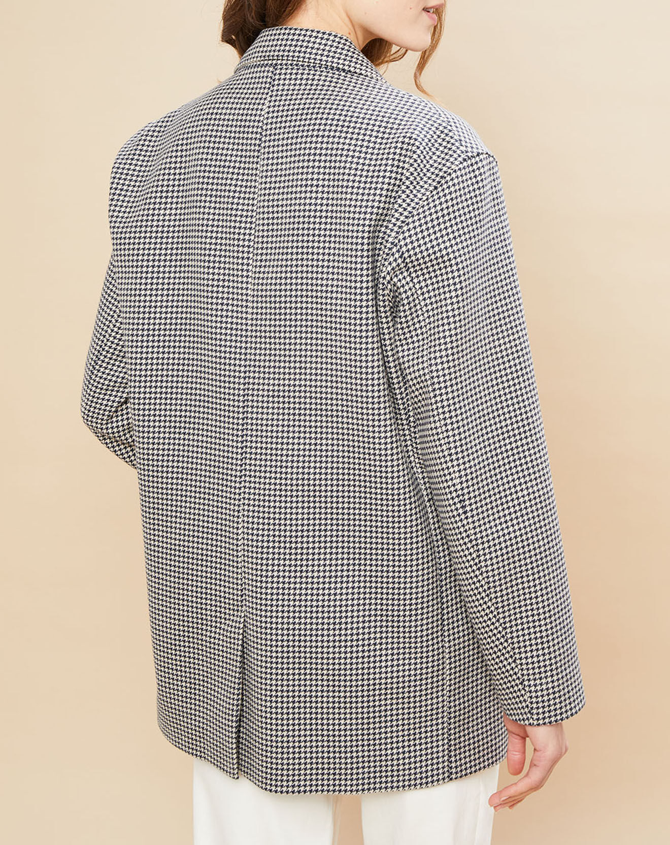 Hartford Veste en Coton & Lin Victory beige/noir