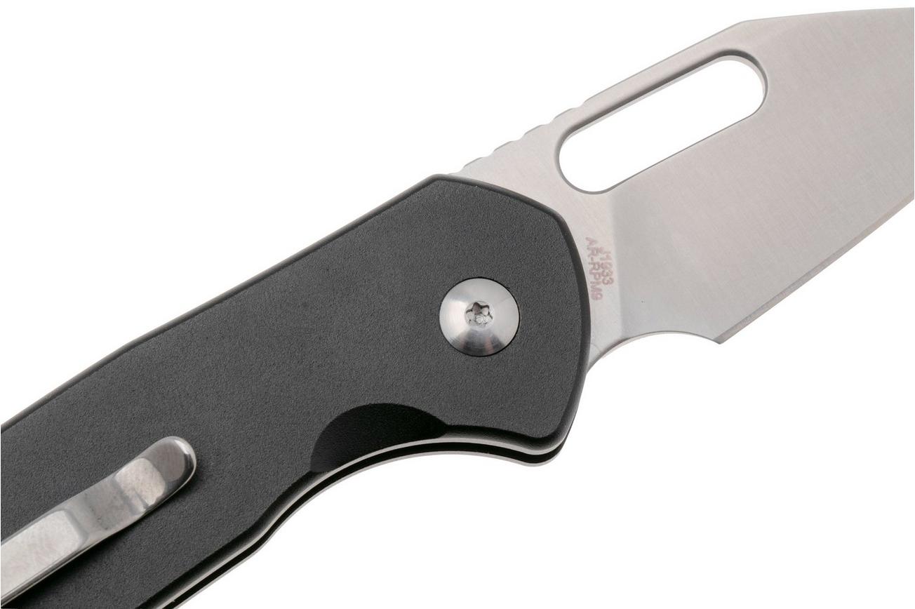 CJRB Mini Pyrite J1933-BK, Satin AR-RPM9, Black Aluminium, zakmes
