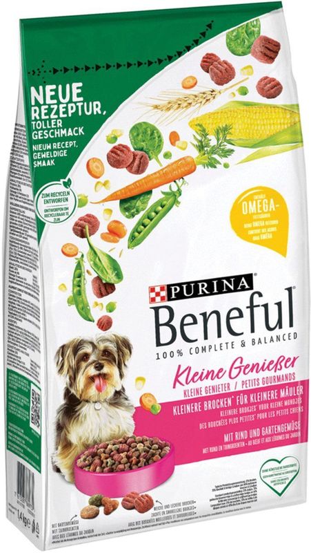 Beneful Kleine Genieter Rund - Groenten 1,4 kg