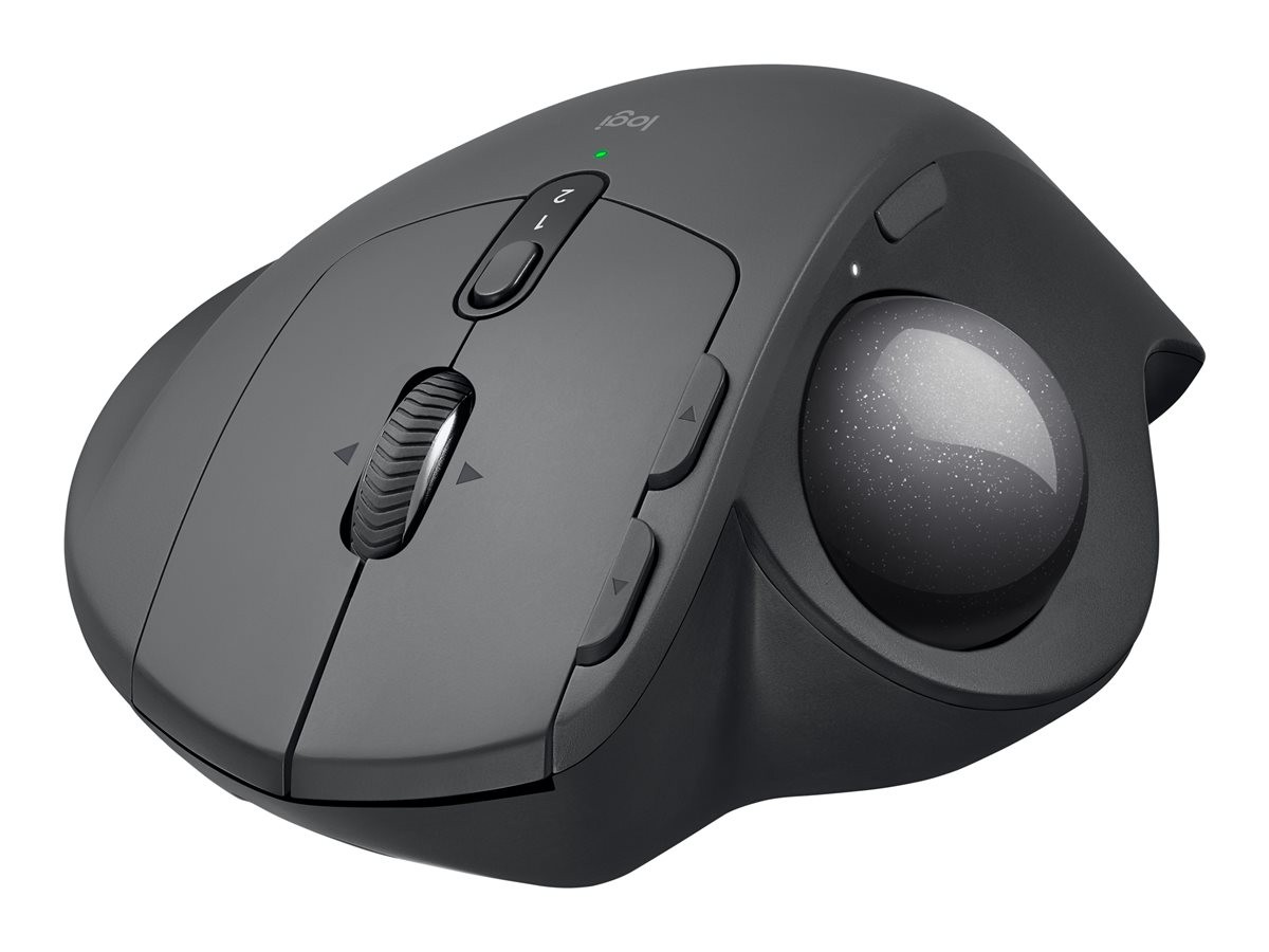 Logitech - MX Ergo Graphite Wireless Trackball