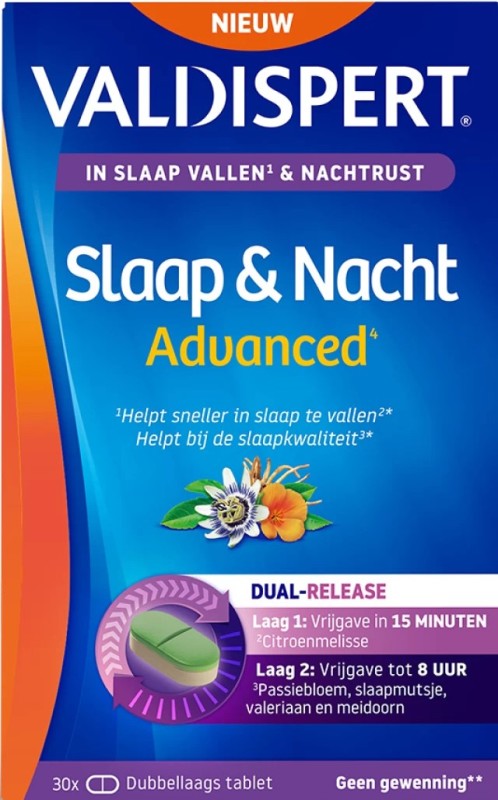 Valdispert Slaap & nacht advance 30tb
