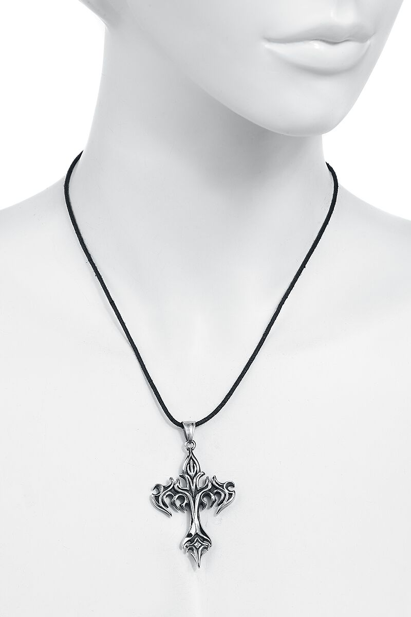 Flame cross | etNox hard and heavy Collier