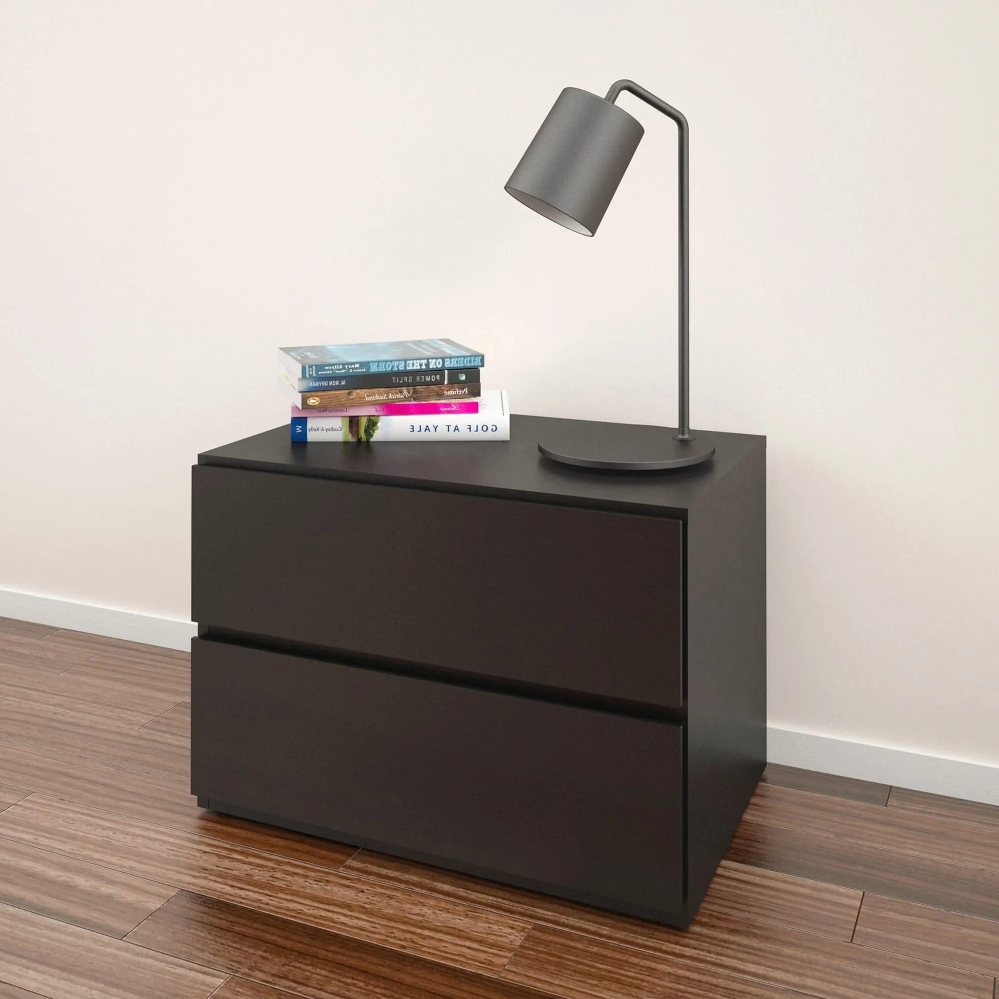 Nexera Table de Nuit Avenue - Noir