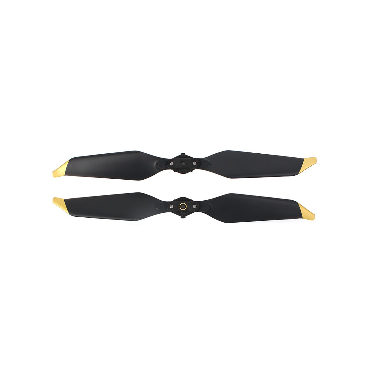 2 par 8331F propeller for DJI Mavic PRO Svart gull