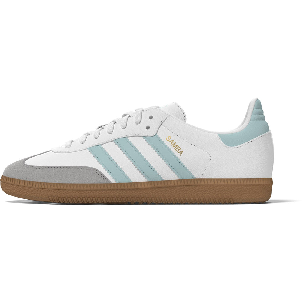 Køb adidas Originals Ftwr White/Semi Flash Aqua/Gum 3 Samba Og J Sneakers