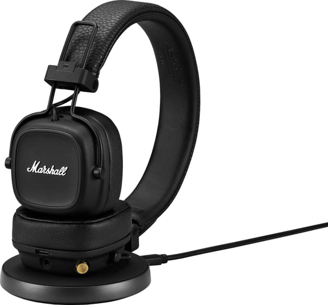 Marshall Major IV trådløse on-ear høretelefoner (sort)